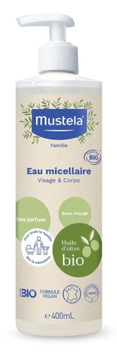 MUSTELA ACQUA MICELLARE BIO 400 ML - Farmacia Del Monaco