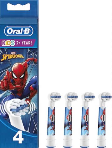 ORALB POWER REFILL EB10 SPIDERMAN 4 PEZZI - Farmacia Del Monaco