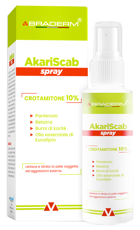 AKARISCAB SPRAY 100 ML BRADERM - Farmacia Del Monaco