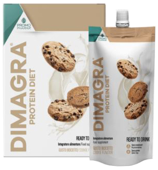 DIMAGRA PROTEIN DIET BISCOTTO 7 PEZZI DA 220 G - Farmacia Del Monaco