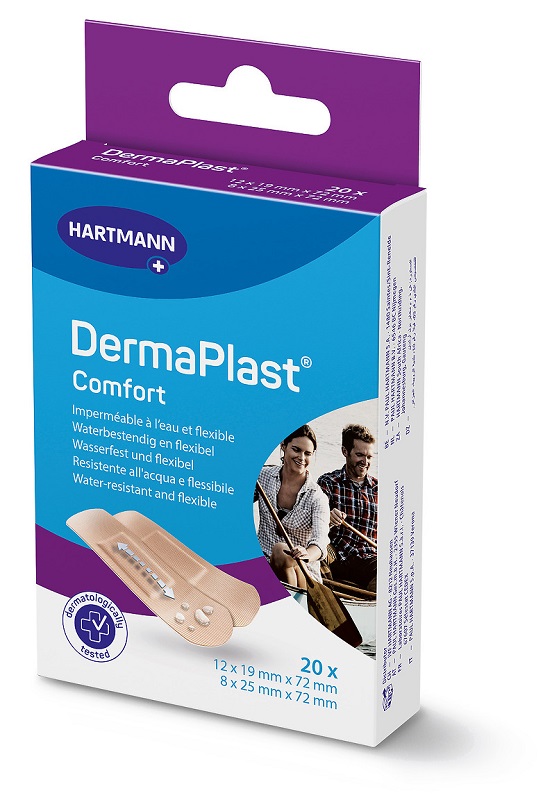 DERMAPLAST COMFORT CEROTTO 2 FORMATI 20 PEZZI - Farmacia Del Monaco