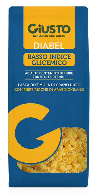 GIUSTO DIABEL BASSO INDICE GLICEMICO PASTA DITALINI 400 G - Farmacia Del Monaco