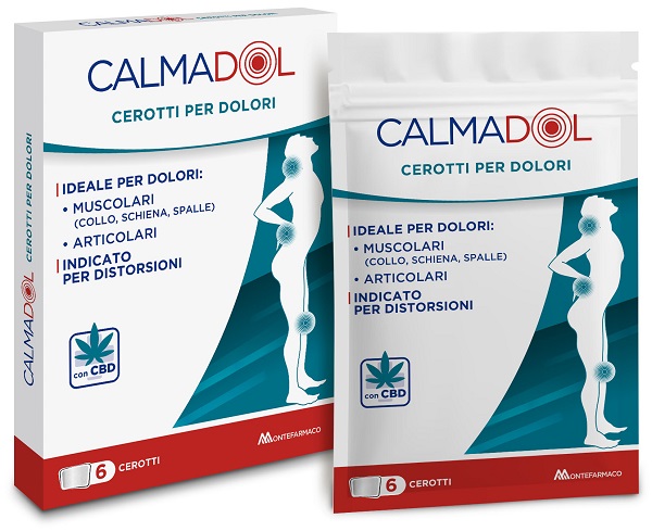 CALMADOL CEROTTO PER DOLORI 6 PEZZI - Farmacia Del Monaco
