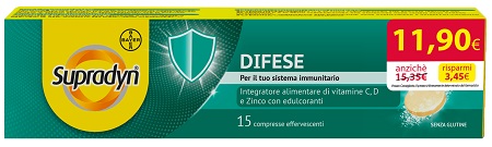 SUPRADYN DIFESE 15 COMPRESSE PROMO - Farmacia Del Monaco