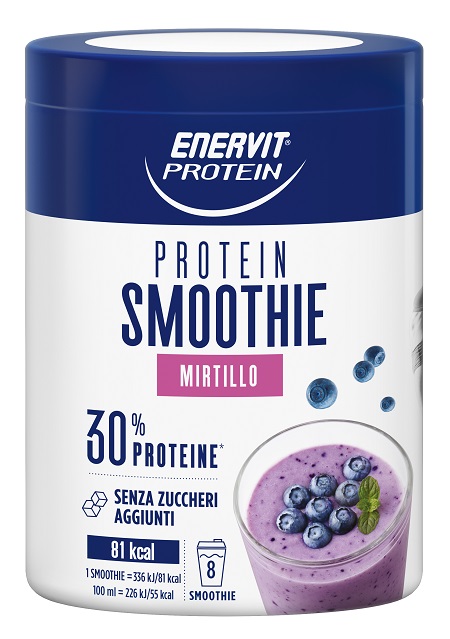 ENERVIT PROTEIN SMOOTHIE MIRTILLO 320 G - Farmacia Del Monaco