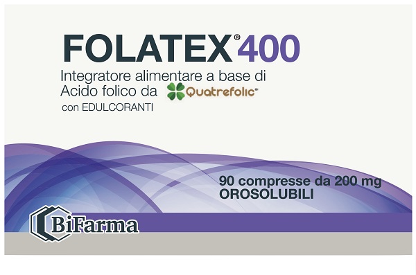 FOLATEX 400 90 COMPRESSE - Farmacia Del Monaco
