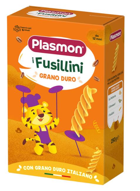 PLASMON PASTA FUSILLINI GRANO DURO 250 G - Farmacia Del Monaco