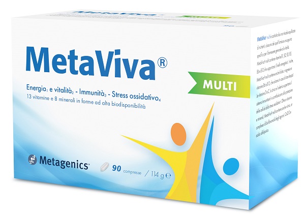 METAVIVA MULTI 90 COMPRESSE - Farmacia Del Monaco