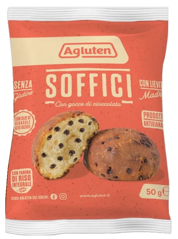 AGLUTEN SOFFICI GOCCE DI CIOCCOLATO 50 G - Farmacia Del Monaco