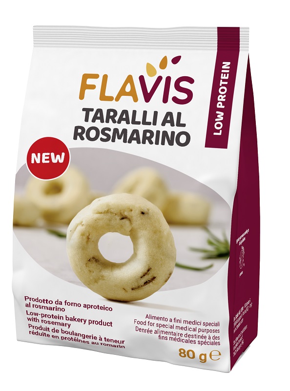 FLAVIS TARALLI ROSMARINO 80 G - Farmacia Del Monaco
