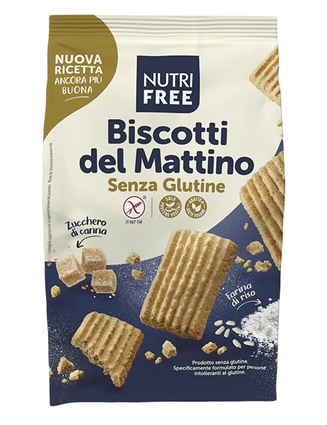 NUTRIFREE BISCOTTI DEL MATTINO 300 G - Farmacia Del Monaco