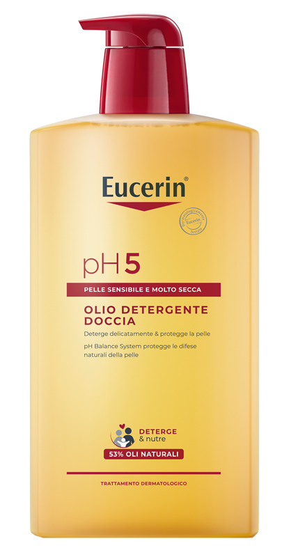 EUCERIN OLIO DOCCIA PH5 1 LITRO - Farmacia Del Monaco