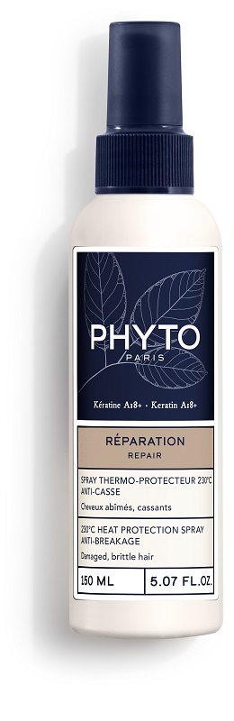 PHYTO PARIS REPARATION SPRAY TERMOPROTETTIVO 230 GRADI CELSIUS ANTI ROTTURA PER CAPELLI DANNEGGIATI FRAGILI 150 ML - Farmacia Del Monaco