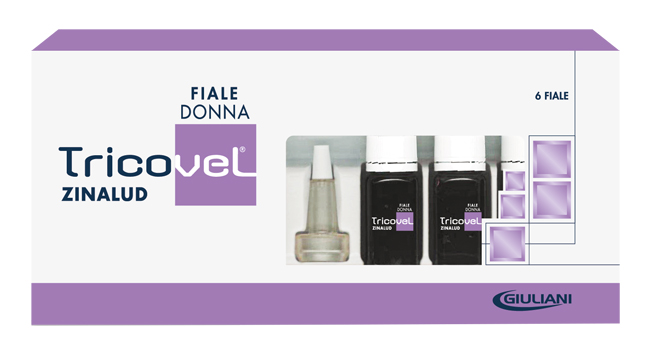 TRICOVEL ZINALUD DONNA 6 FIALE - Farmacia Del Monaco