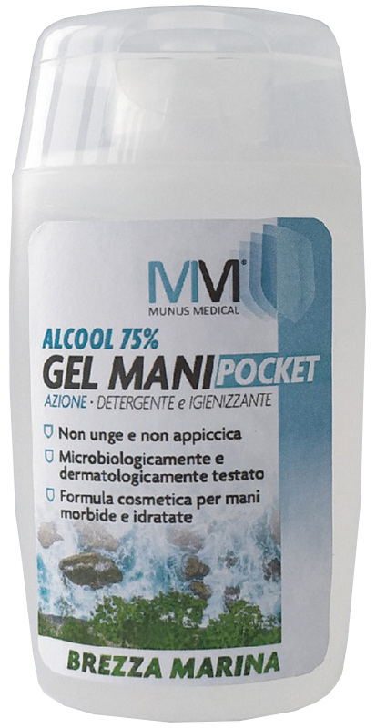 MUNUS MEDICAL GEL IGIENIZZANTE MANI BREZZA MARINA 100 ML - Farmacia Del Monaco