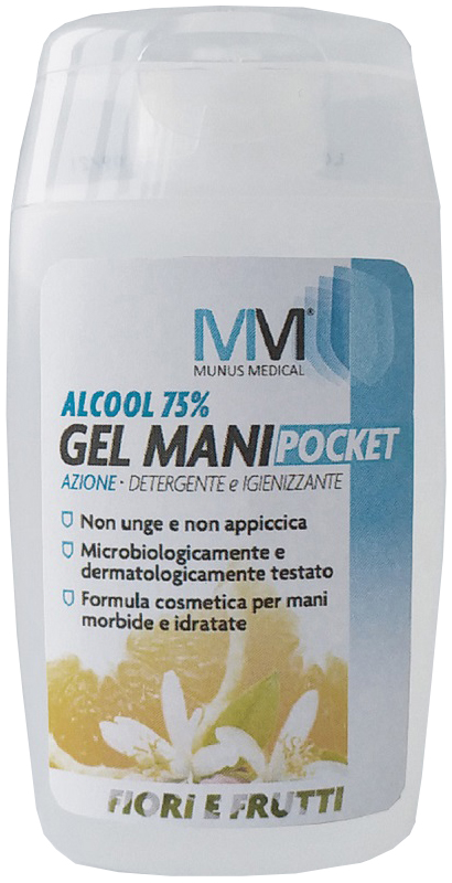 MUNUS MEDICAL GEL IGIENIZZANTE MANI FIORI&FRUTTI 100 ML - Farmacia Del Monaco