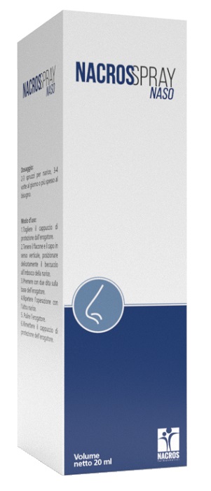 SPRAY NASO NACROS 20 ML - Farmacia Del Monaco