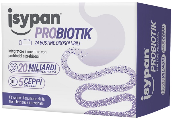 ISYPAN PROBIOTIK 24 BUSTINE OROSOLUBILI 1 G - Farmacia Del Monaco