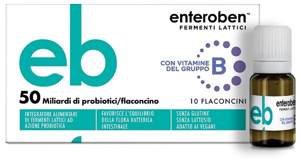 ENTEROBEN 50MLD 10 FLACONCINI DA 10 ML - Farmacia Del Monaco