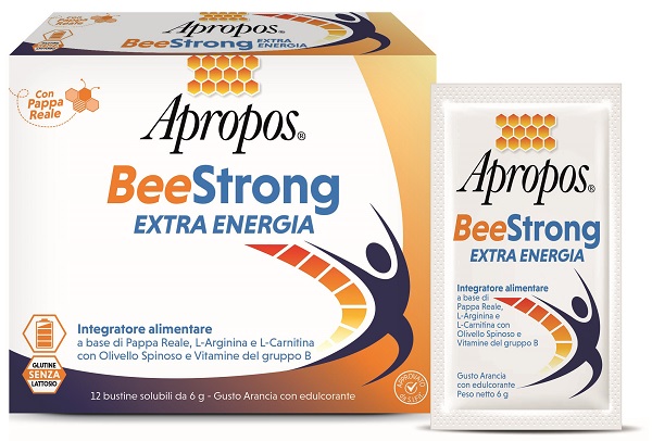 APROPOS BEESTRONG EXTRA ENERGIA 12 BUSTINE - Farmacia Del Monaco