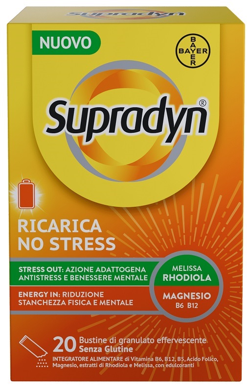 SUPRADYN RICARICA NO STRESS 20 BUSTINE - Farmacia Del Monaco