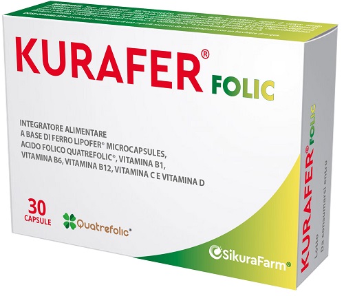 KURAFER FOLIC 30 CAPSULE - Farmacia Del Monaco