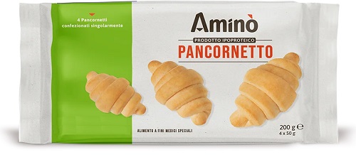 AMINO' PANCORNETTO 4 PEZZI DA 50 G - Farmacia Del Monaco