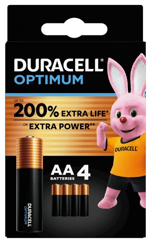 DURACELL OPTIMUM AA B4 16 PEZZI - Farmacia Del Monaco