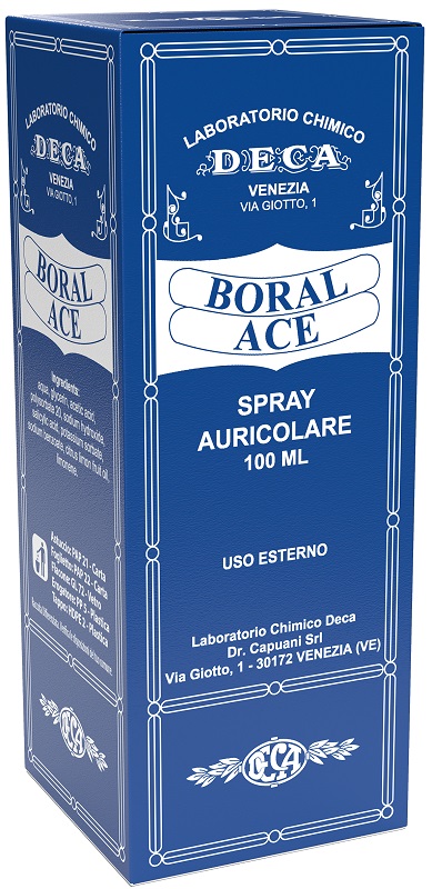 BORAL ACE SPRAY AURICOLARE 100 ML - Farmacia Del Monaco