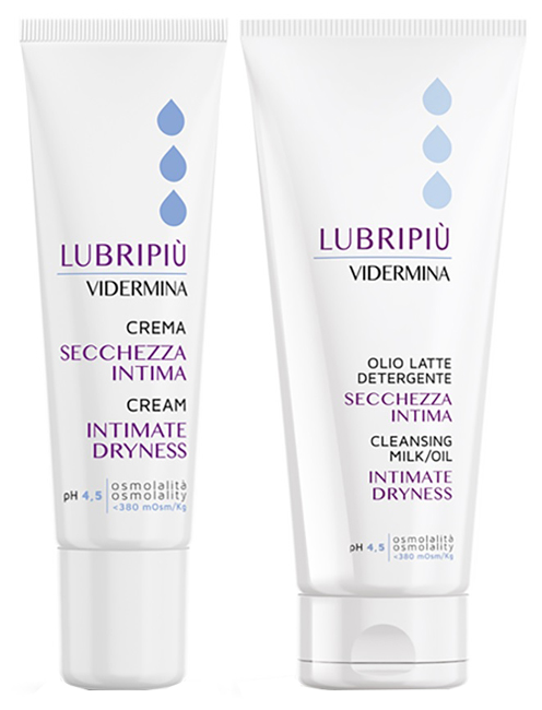 VIDERMINA LUBRIPIU' CREMA 30 ML + OLIO LATTE 50 ML - Farmacia Del Monaco