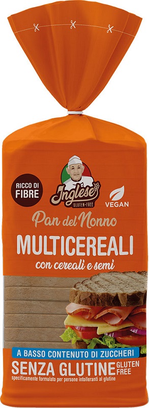 INGLESE PAN DEL NONNO MULTICEREALI 300 G - Farmacia Del Monaco