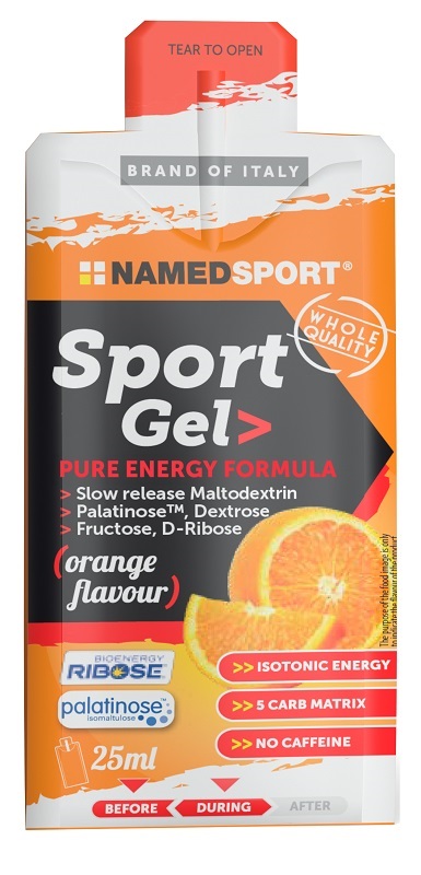 SPORT GEL ORANGE 25 ML - Farmacia Del Monaco