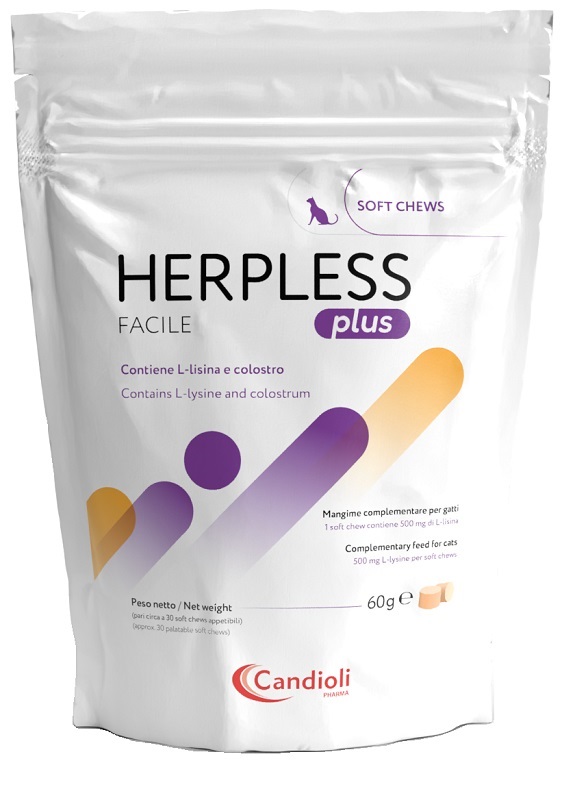 HERPLESS PLUS FACILE 30 SOFT CHEWS - Farmacia Del Monaco