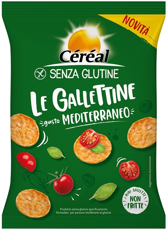 CEREAL SENZA GLUTINE GALLETTINE GUSTO MEDITERRANEO 70 G - Farmacia Del Monaco