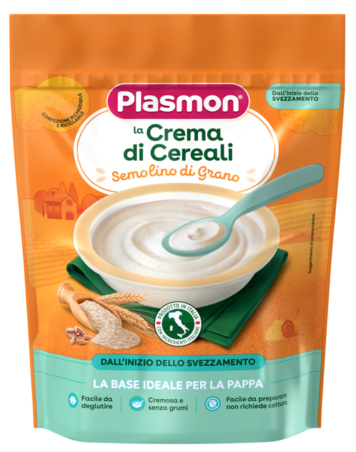 PLASMON CEREALI SEMOLINO DI GRANO 200 G - Farmacia Del Monaco