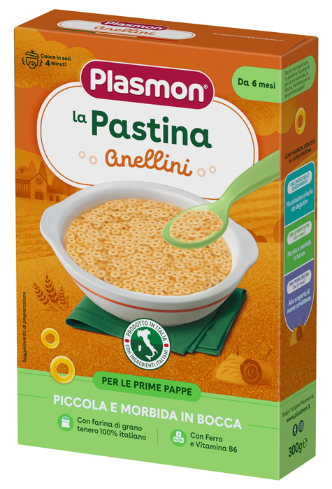 PLASMON PASTA ANELLINI 300 G - Farmacia Del Monaco