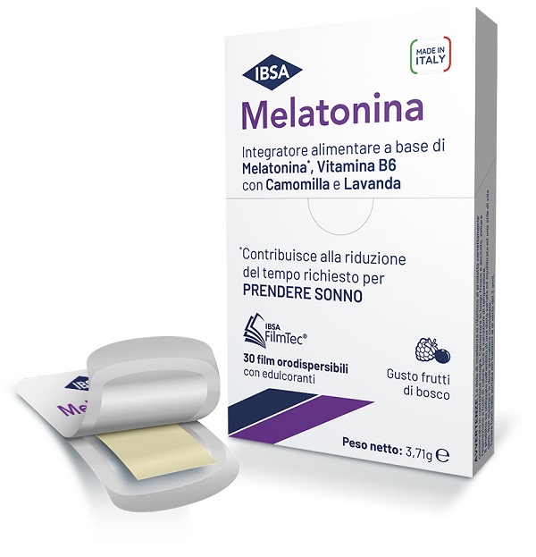 MELATONINA IBSA 30 FILM ORALI - Farmacia Del Monaco