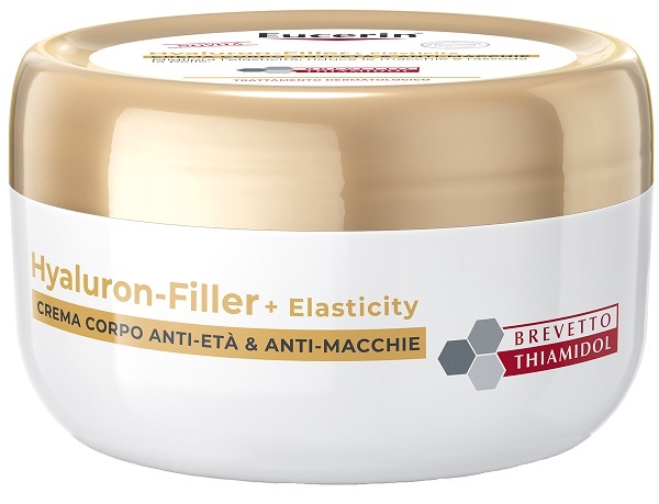 EUCERIN HYALURON FILLER + ELASTICITY CREMA CORPO ANTI ETA' & ANTI MACCHIA 200 ML - Farmacia Del Monaco