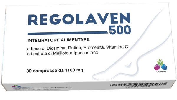 REGOLAVEN 500 30 COMPRESSE DA 110 MG - Farmacia Del Monaco