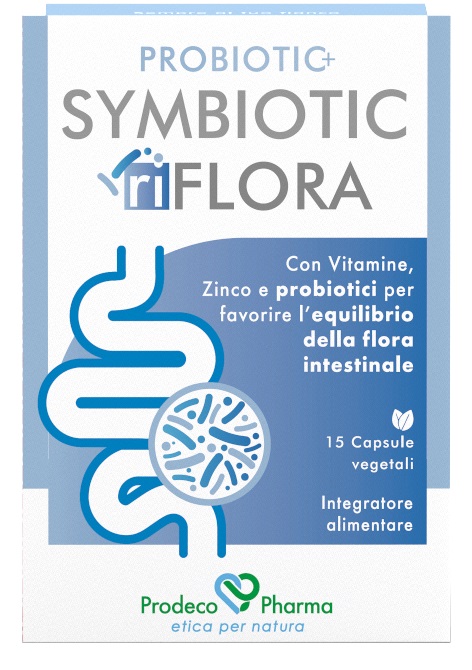 PROBIOTIC+ SYMBIOTIC RIFLORA 15 CAPSULE - Farmacia Del Monaco