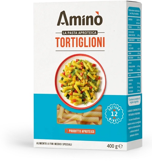 AMINO' TORTIGLIONI APROTEICI 400 G - Farmacia Del Monaco