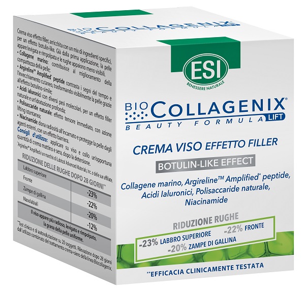 ESI BIOCOLLAGENIX CREMA VISO EFFETTO FILLER 50 ML - Farmacia Del Monaco