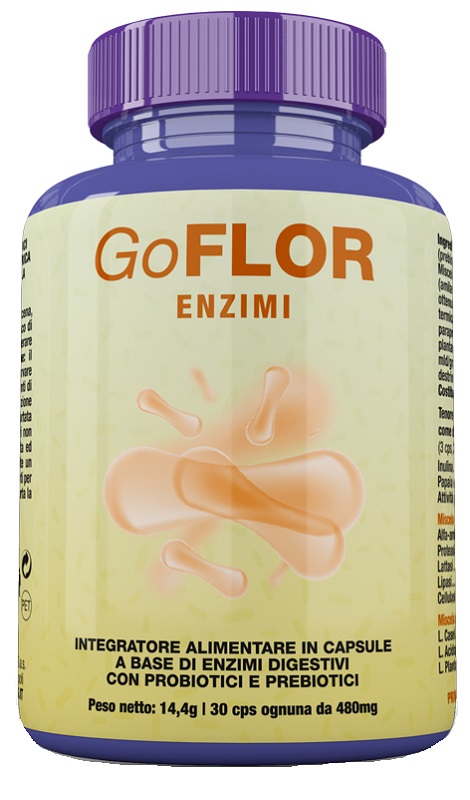 GOFLOR ENZIMI 30 CAPSULE - Farmacia Del Monaco