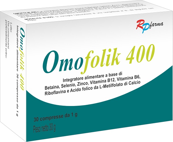 OMOFOLIK 400 30 COMPRESSE - Farmacia Del Monaco