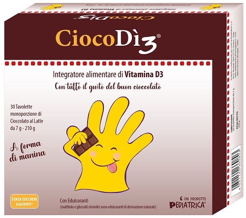 CIOCODI3 30 TAVOLETTE DI CIOCCOLATO - Farmacia Del Monaco