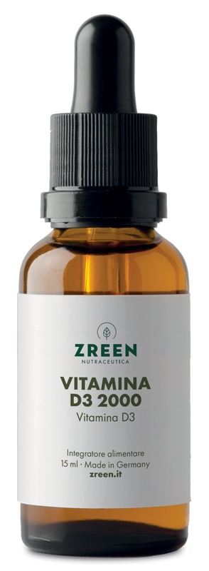 ZREEN VITAMINA D3 2000 15 ML - Farmacia Del Monaco