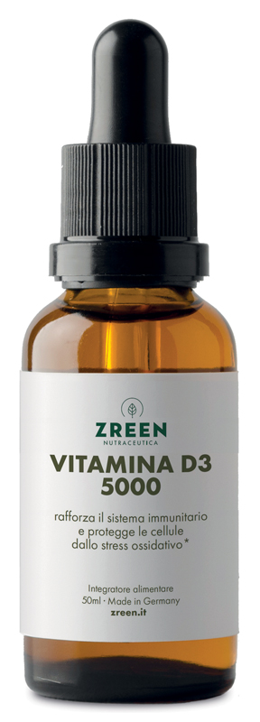 ZREEN VITAMINA D3 5000 50 ML - Farmacia Del Monaco