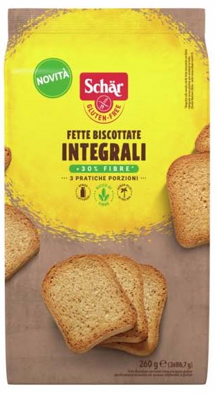 SCHAR FETTE BISCOTTATE INTEGRALI 260 G - Farmacia Del Monaco