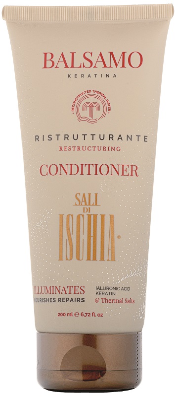 SALI DI ISCHIA BALSAMO RISTRUTTURANTE ALLA KERATINA 200 ML - Farmacia Del Monaco