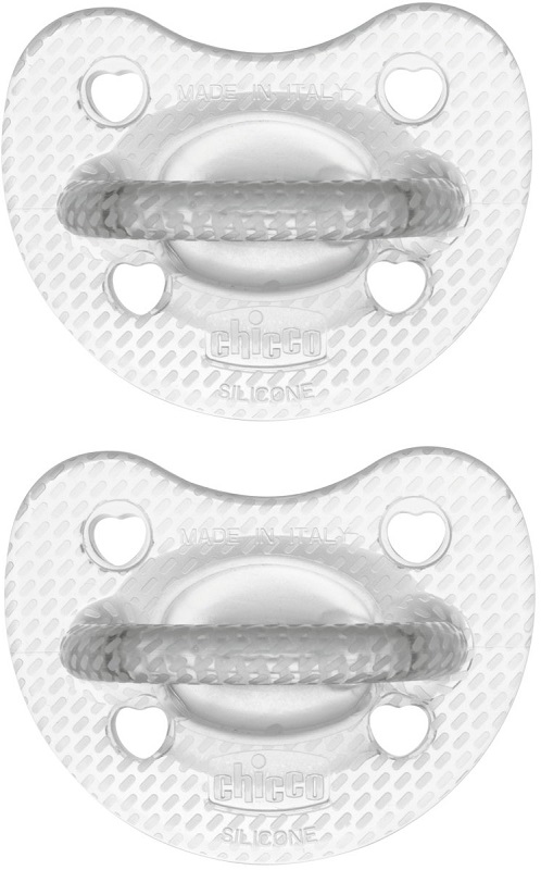 CHICCO GOMMOTTO SILICONE CRYSTAL 16-36 MESI 2 PEZZI - Farmacia Del Monaco